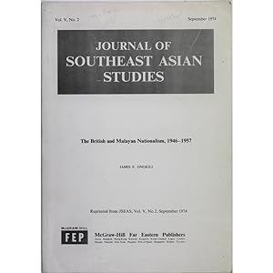 The British and Malayan Nationalism, 1946-1957.
