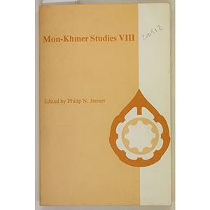 Mon-Khmer Studies VIII.