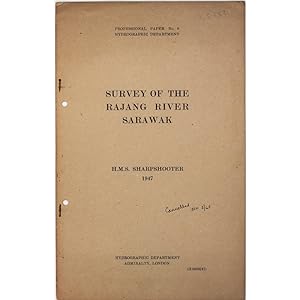 Survey of the Rajang River, Sarawak. H.M.S. Sharpshooter, 1947.