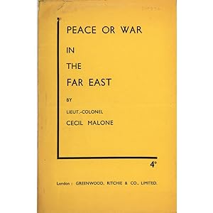 Peace or War in the Far East.