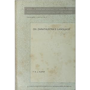On Zarathustra's Language.