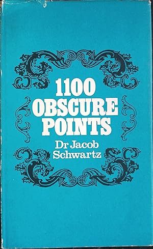 1100 Obscure Points - The Bibliographies of 25 English & 21 American Authors