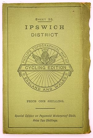 THE IPSWICH DISTRICT Philips Topographical Map (Cycling Edition)