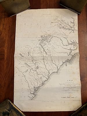 A Map of Those Parts of Virginia, North Carolina, South Carolina, & Georgia Which were the Scenes...