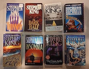 Stephen King 8 Book Bundle (8 mass market ppbk books in one order)