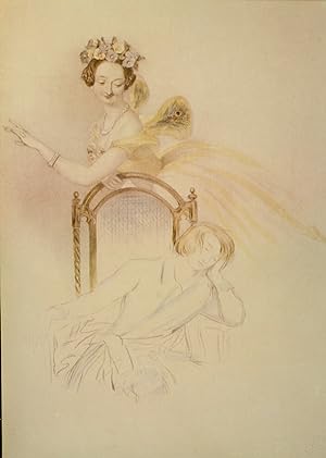 MARIE TAGLIONI : LA SYLPHIDE. Avec 7 reproductions des lithographies en couleurs de Alfred Edward...