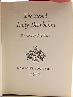 The Second Lady Beerbohm