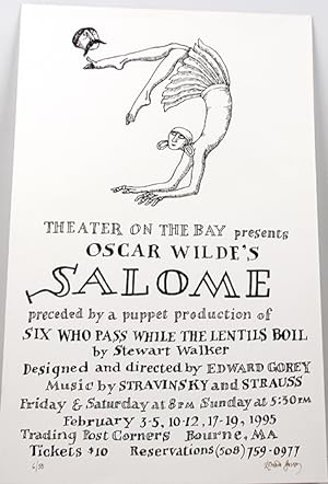 Poster for a Performance of Oscar Wilde's Salome