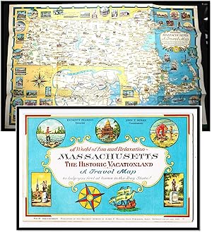 A World of Fun & Relaxation: Massachusetts: The Historic Vacationland: A Travel Map to help you f...