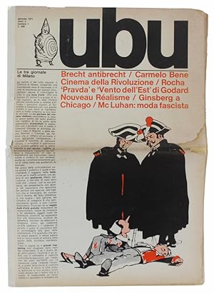 UBU - Anno 2 Numero 1, gennaio 1971: