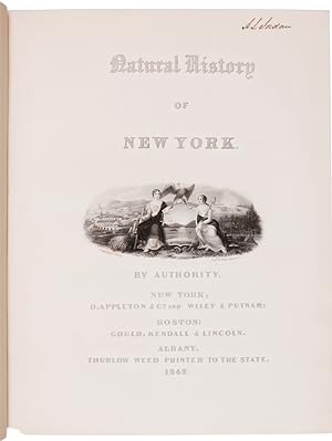 [NATURAL HISTORY OF NEW YORK. PART III, MINERALOGY, AND PART IV, GEOLOGY]