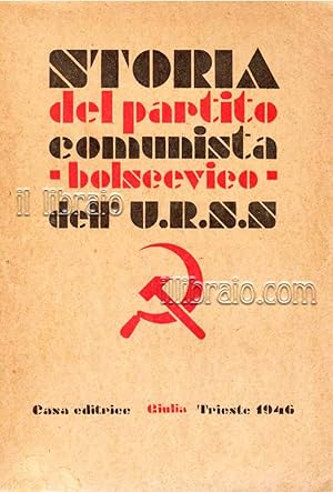 Storia del partito comunista bolscevico dell'U.R.S.S.