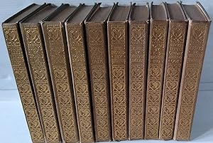 10 books from the Gresham Red Letter Library - Poems by Robert and Elizabeth Barrett Browning, Ho...