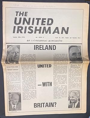The United Irishman / An tÉireannach Aontaithe. Vol. XXVII no. 11 (November 1972)