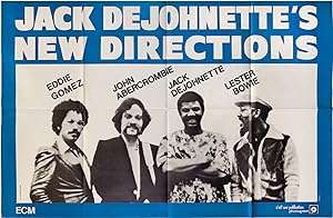 New Directions (Original jumbo French record store poster for the 1978 album)