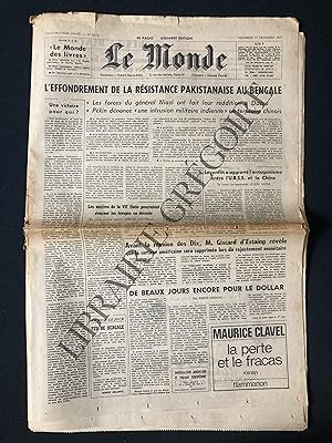LE MONDE-N°8375-VENDREDI 17 DECEMBRE 1971