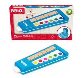 30183 BRIO Kinder Melodica - Spielzeuginstrument für Kleinkinder ab 18 Monate