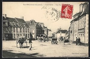 Carte postale Couptrain, Hotel Roger Bellier, Grande-Rue