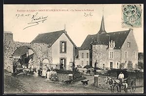 Carte postale Saint-Sulpice-sur-Rille, La ferme et le Prieuré