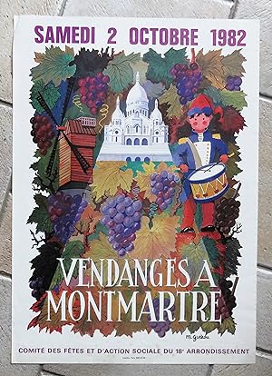 Vendanges a Montmartre 1982