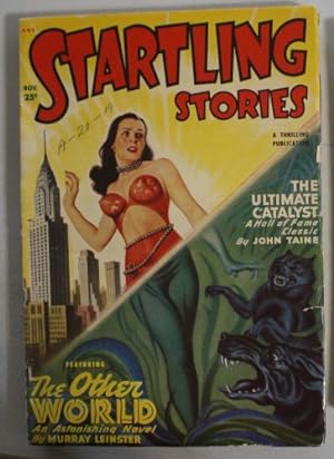 Startling Stories (PULP Magazine) November 1949 Other World cover & story by Murray Leinster; The...