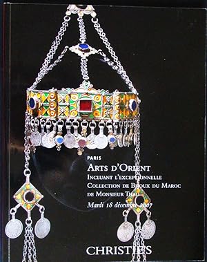 Arts d' Orient, incluant l'exceptionnelle collection de bijoux du Maroc, de Monsieur Thau