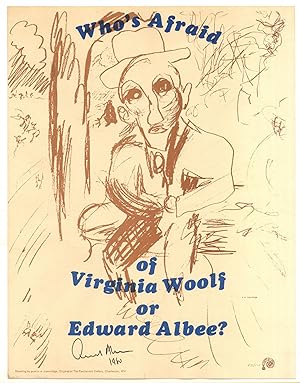 [Broadside]: Who's Afraid of Virginia Woolf or Edward Albee