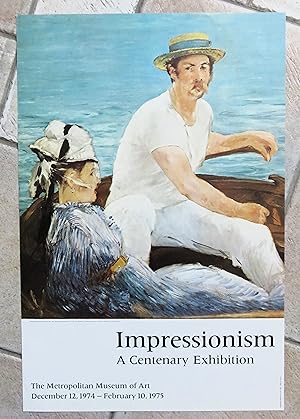 IMPRESSIONISM A CENTENARY EXHIBITION