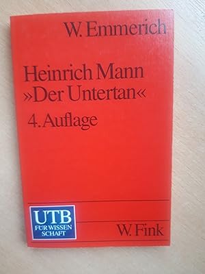 Heinrich Mann: "Der Untertan". Text und Geschichte. Modellanalysen zur deutschen Literatur (Band 2)