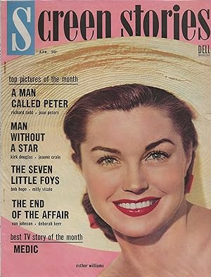 Screen Stories Magazine April 1955 Esther Williams!