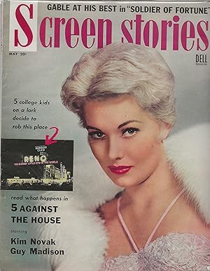 Screen Stories Magazine May 1955 Kim Novak!!