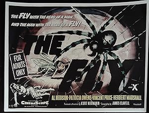 The Fly Lot of Sixteen 8 1/2" x 11" Reproduction Photos 1958 Vincent Price Rare!