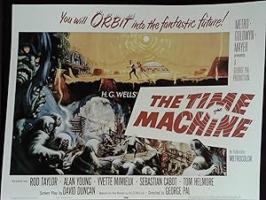 The Time Machine Lot of Sixteen 8 1/2" x 11" Reproduction Photos 1960 Rare!