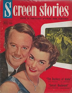 Screen Stories Magazine August 1950 Esther Williams, Bogart "In a Lonely Place"
