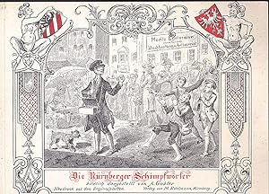 Die Nürnberger Schimpfwörter bildlich dargestellt. Neudruck aus den Origialplatten.