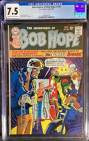 The Adventures of BOB HOPE No. 108 (Jan. 1968) - CGC Graded 7.5 (VF-)
