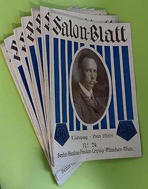 Salon-Blatt [Salonblatt] Moderne illustrierte Wochenschrift für Gesellschaft, Theater, Kunst und ...