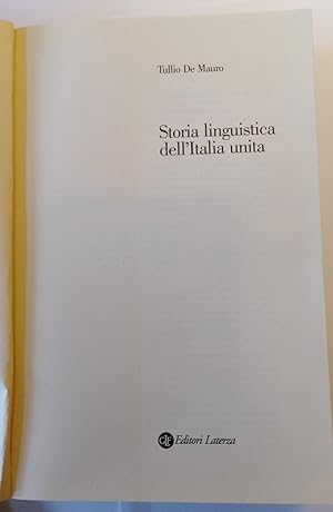 Storia linguistica dell'Italia unita