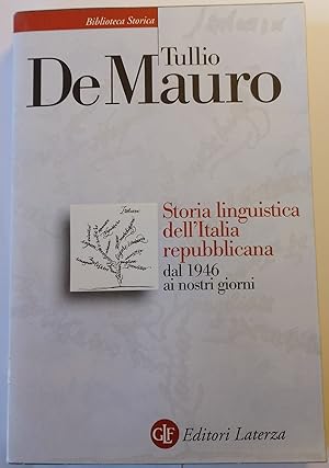 Storia linguistica dell'Italia repubblicana : dal 1946 ai nostri giorni