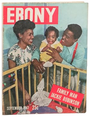 Ebony Magazine September, 1947 Jackie Robinson Cover
