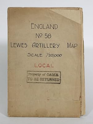 England No. 58: Lewes Artillery Map