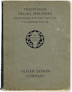 Twenty-Four Negro Melodies Transcribed for Piano