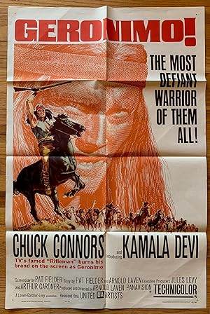 Geronimo Movie Poster--1962