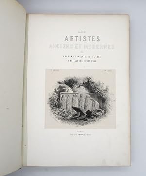 Les Artistes anciens et modernes : 4 volumes de la première année