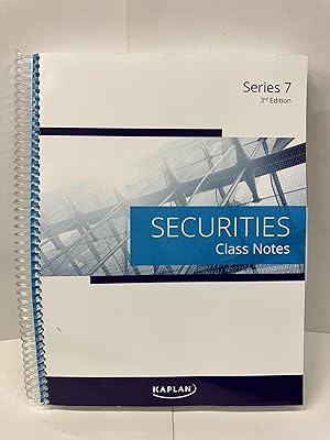 Kaplan, Securities Industry Essentials Exam, Securities Class Notes