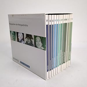 Biographien der Weltgeschichte - DVD-Box mit 12 DVDs Jesus, Mohammed, Pablo Picasso, Michelangelo...