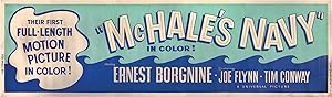 McHale's Navy (Original banner poster from the 1964 film)