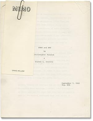 Oddz and Ens [Odds and Ends] (Original treatment script for an unproduced television series)