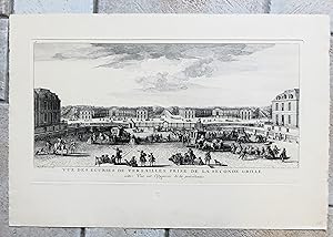 Vue des Ecuries de Versailles Prise de la Seconde Grille