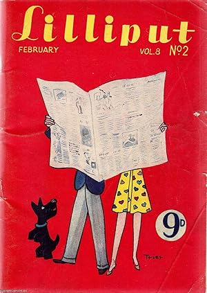 Lilliput Magazine. February 1941. Vol.8 no.2 Issue no.44. James Agate, Antonia White article, Kat...